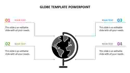globe template powerpoint